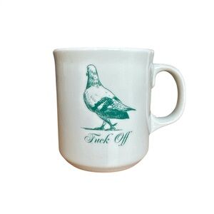 FISHS EDDY New York City Pigeon Fxxx Off Mug by Jason Oranzo